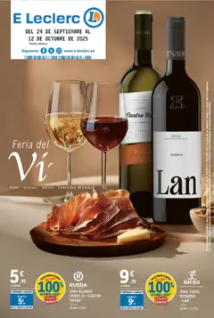 Vista previa E.Leclerc folleto válido desde el 24.09.2025