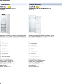 Ikea Elektrogeräte ab 30.09.2025 gültig | Seite: 78