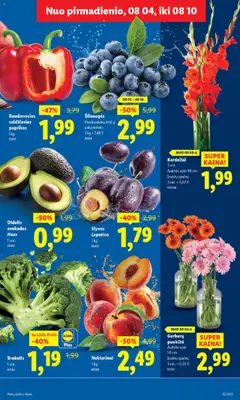 LIDL leidinys│galioja nuo 07.08.2025 | Puslapis: 5 | Prekių: Brokolis, Šilauogės
