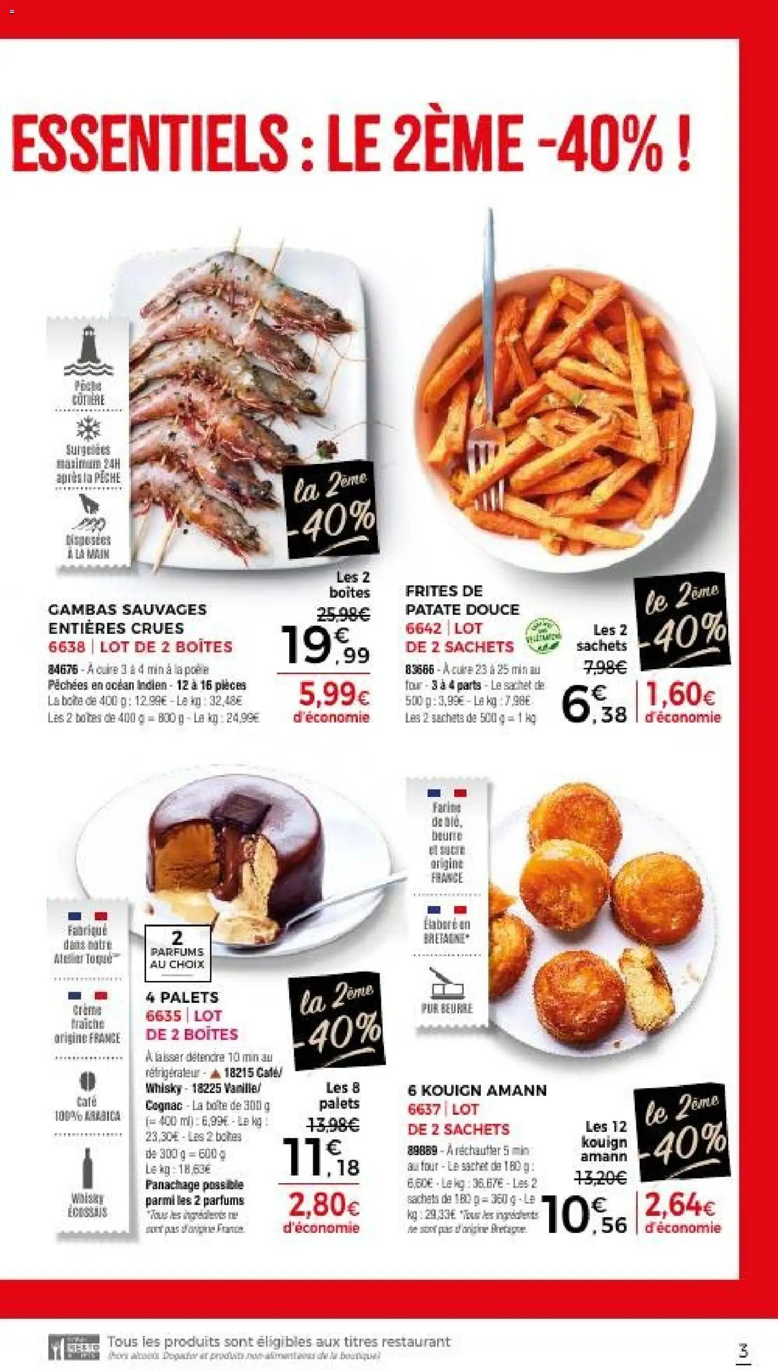 {H1} | Page: 3 | Produits: Réfrigérateur, Four, Alcools, Cognac