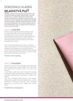 Náhled letáku TimeWise® Intenzivní peeling, Intenzivní peeling s exfoliačními složkami, které omezují výskyt jemných linek a zlepšují strukturu pleti. Redukuje jemné vrásky a zjemňuje strukturu pleti. od 22.02.2025 | Strana: 48 | Produkty: Sérum, Peeling