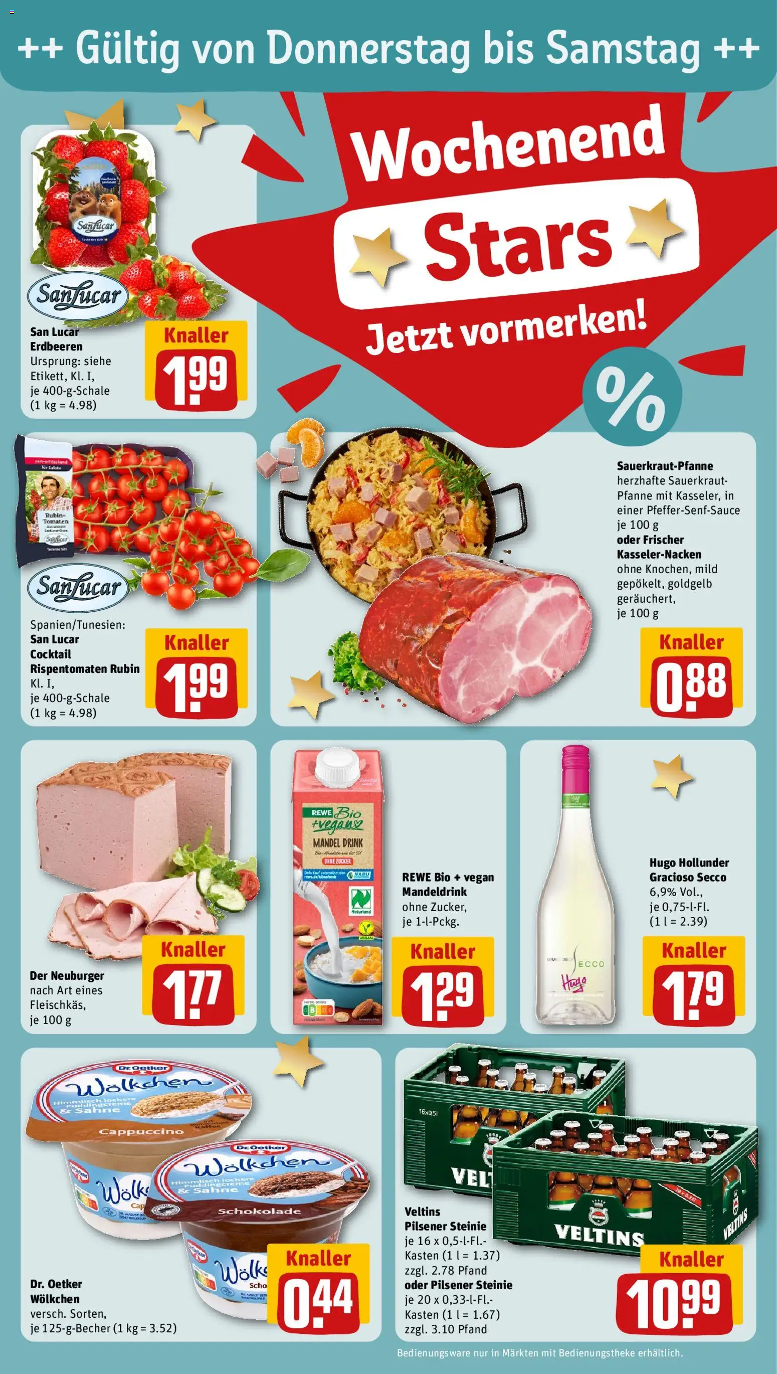 Rewe ihr Kaufpark Prospekt 	 – gültig ab 07.04.2026 | Seite: 24 | Produkte: Schokolade, Zucker, Erdbeeren, Sahne