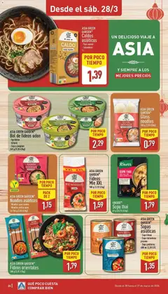 Vista previa ASIA GREEN GARDEN® Bol de fideos udon, - Agridulce - Kimchi - Soja y jengibre 249 g (9,20 €/kg) válido desde el 23.03.2026 | Página: 24
