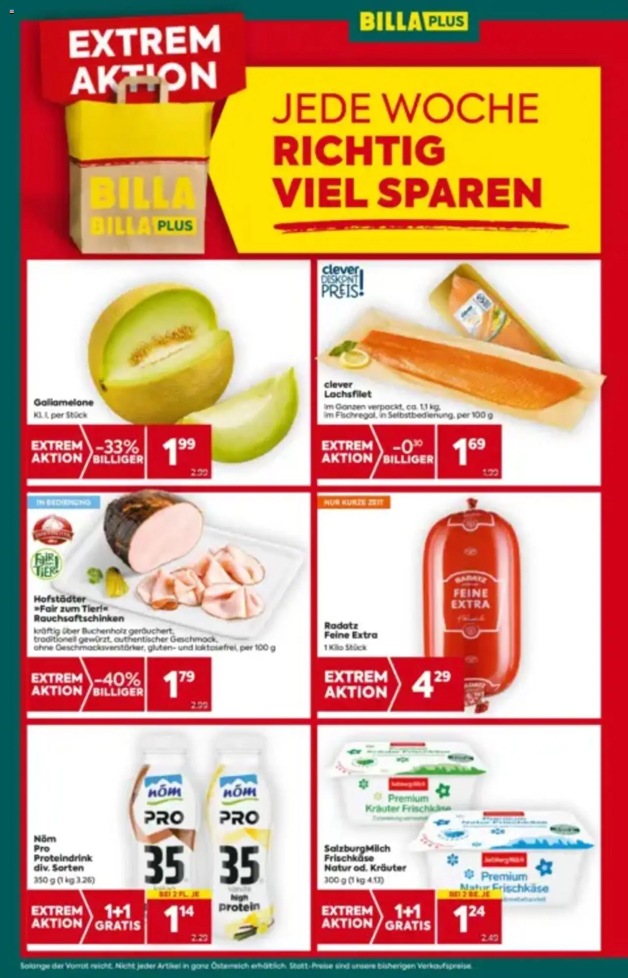 Billa Plus Flugblatt gültig ab 21.08.2025 | Seite: 4