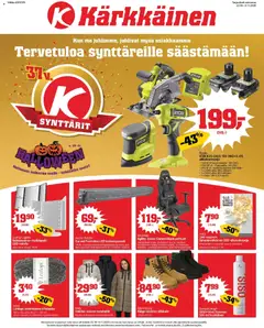 Kärkkäinen-mainoslehti voimassa 22.10.2025 alkaen