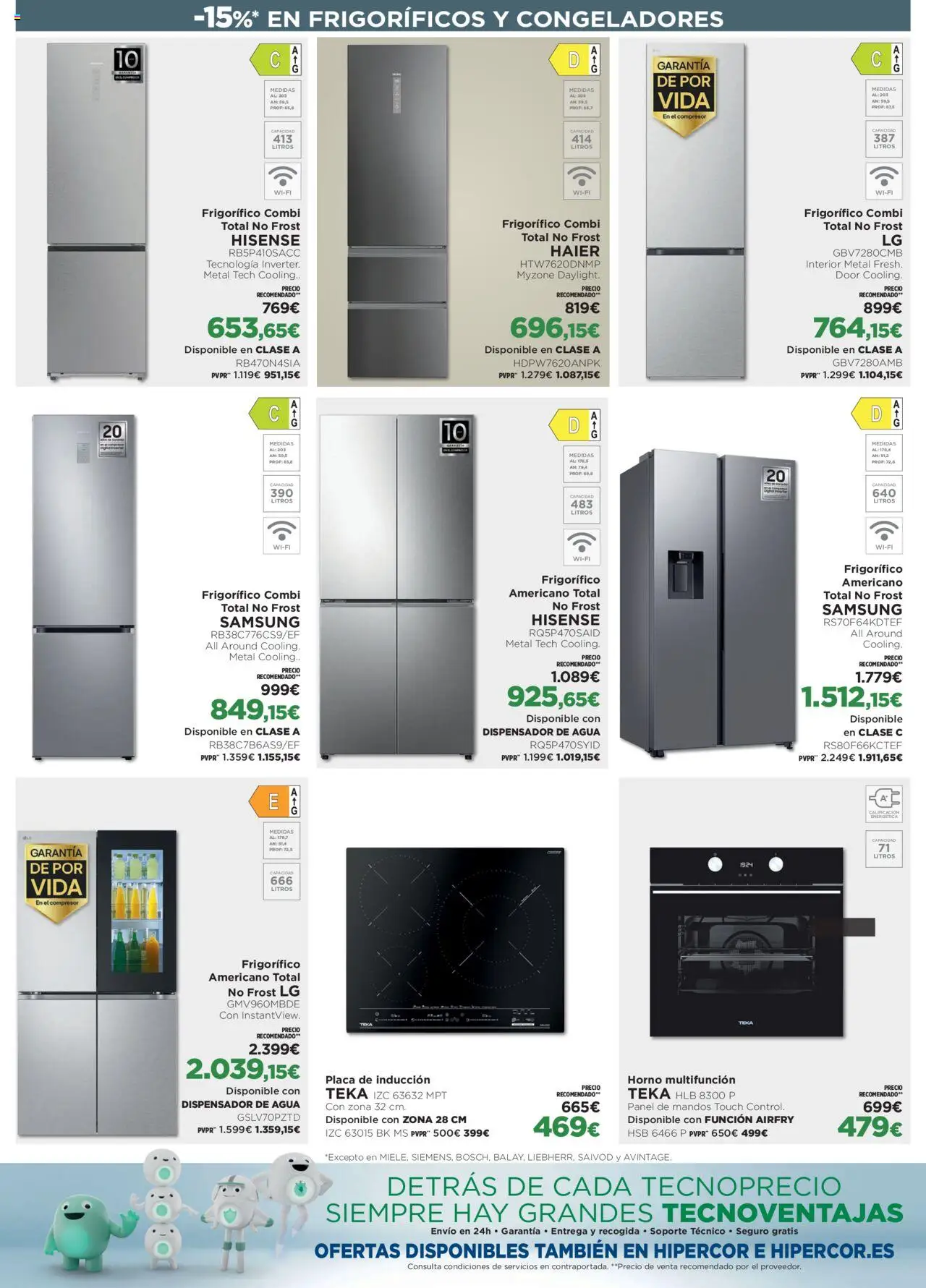 El Corte Inglés ofertas │ válido desde el 21.08.2025 | Página: 10 | Productos: Dispensador, Horno, Combi
