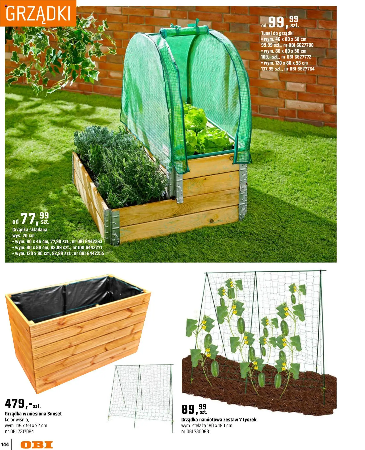 OBI gazetka - Ogród od 11.03.2026 | Strona: 144
