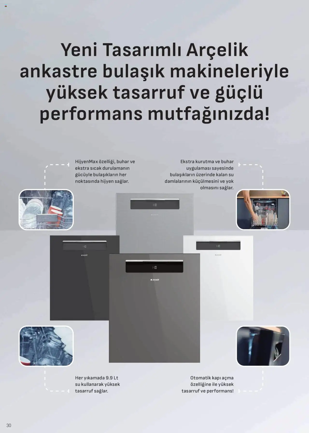 Arçelik Katalog - 01.10.2025 tarihinden itibaren geçerlidir | Sayfa: 30 | Ürünler: Su