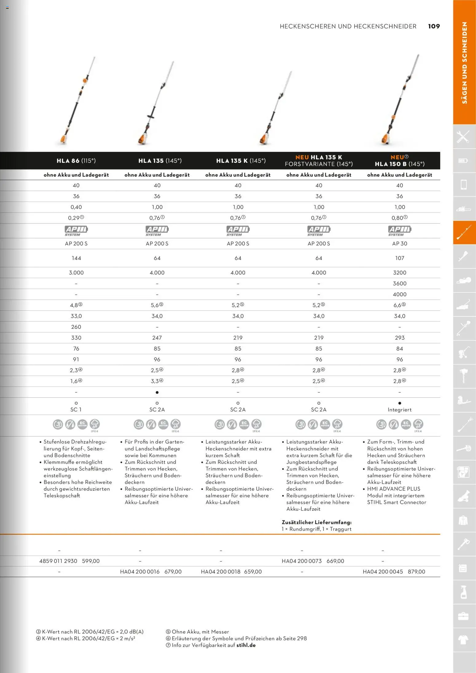STIHL Katalog – gültig ab 01.01.2026 | Seite: 109 | Produkte: Ladegerät
