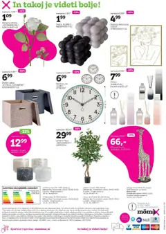 Mömax katalog do -50% na izbrane dodatke za dom │ velja od 18.08.2025 | Stran: 8 | Izdelki: Ura, Stenska ura, Disava, Zaboj
