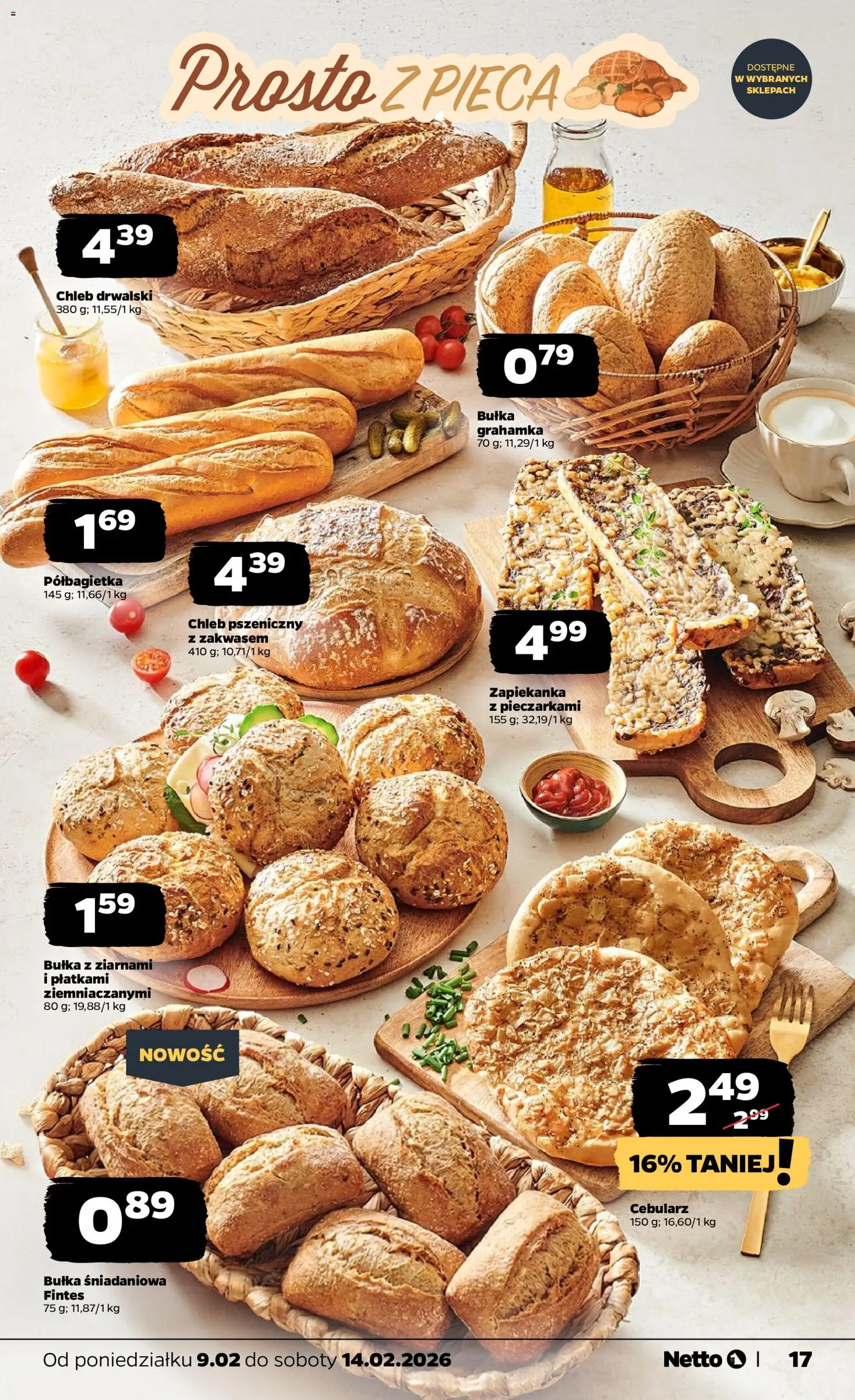 Netto gazetka - Spożywcza od 09.02.2026 | Strona: 17