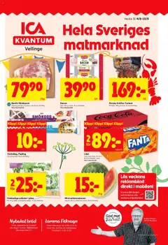 ICA Kvantum - Vellinge - Förhandsvisning av reklamblad från butik ICA Kvantum aktuell från 04.08.2025