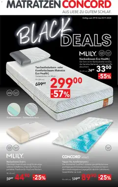 Matratzen Concord - Black Friday ab 29.10.2025 gültig