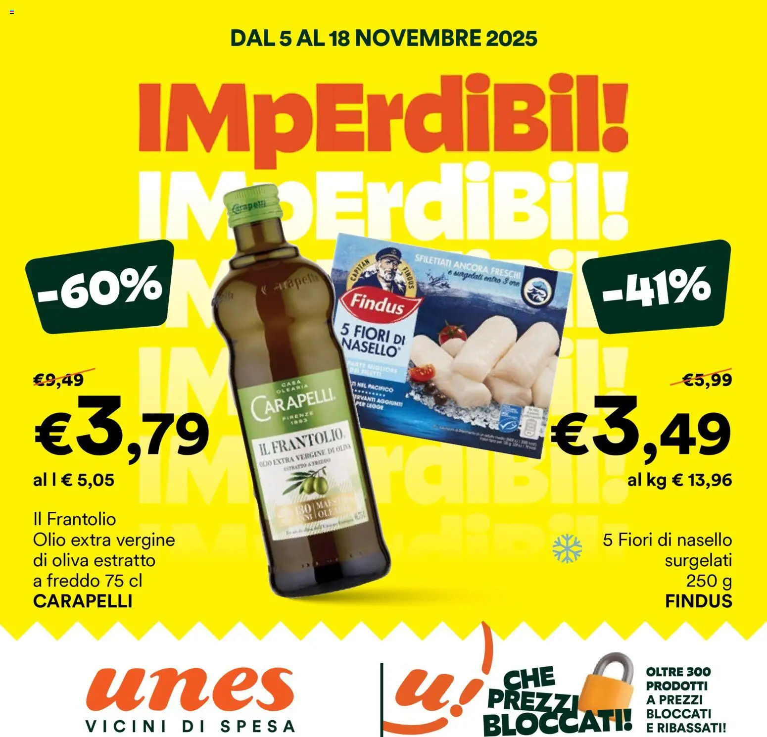 Volantino Unes del 05.11.2025 | Pagina: 1