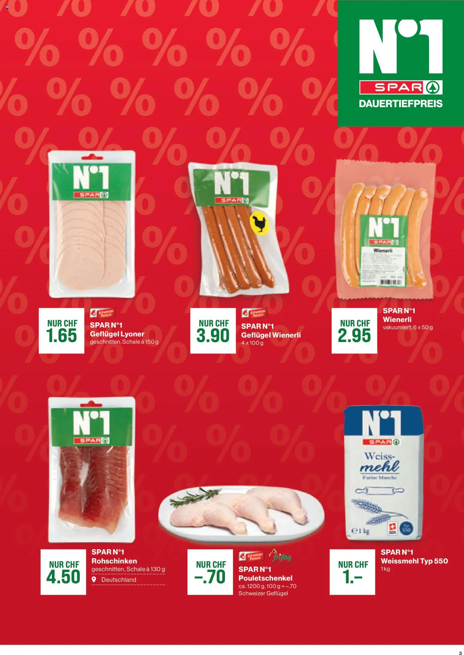 SPAR Aktionen – gültig ab 30.10.2025 | Seite: 3 | Produkte: Mehl