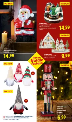 Anteprima del volantino LIVARNO home Decorazione natalizia LED, Decorazione natalizia LED in diversi assortimenti valido a partire dal 24.10.2025 | Pagina: 65
