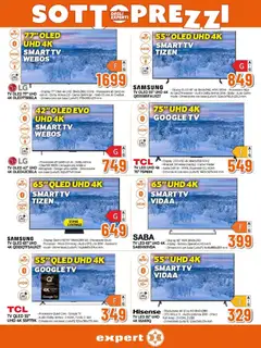 Anteprima del volantino Volantino Expert	 valido a partire dal 26.02.2026 | Pagina: 12 | Prodotti: smart TV, TV, Audio, Samsung