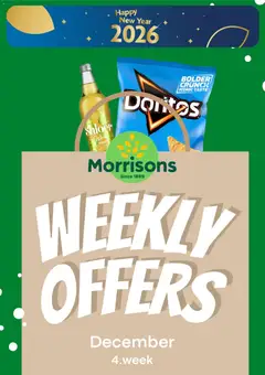 Preview of Morrisons - Weekly offers valid from 22.12.2025