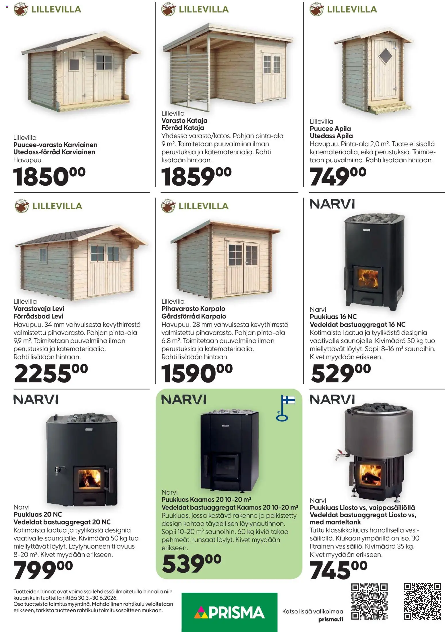 Prisma Kaikkea kotiin ja puutarhaan – voimassa 30.03.2026 alkaen | Sivu: 5