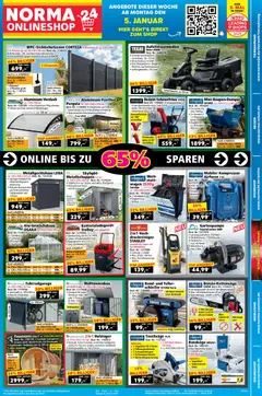 Norma Onlineshop ab 05.01.2026 gültig