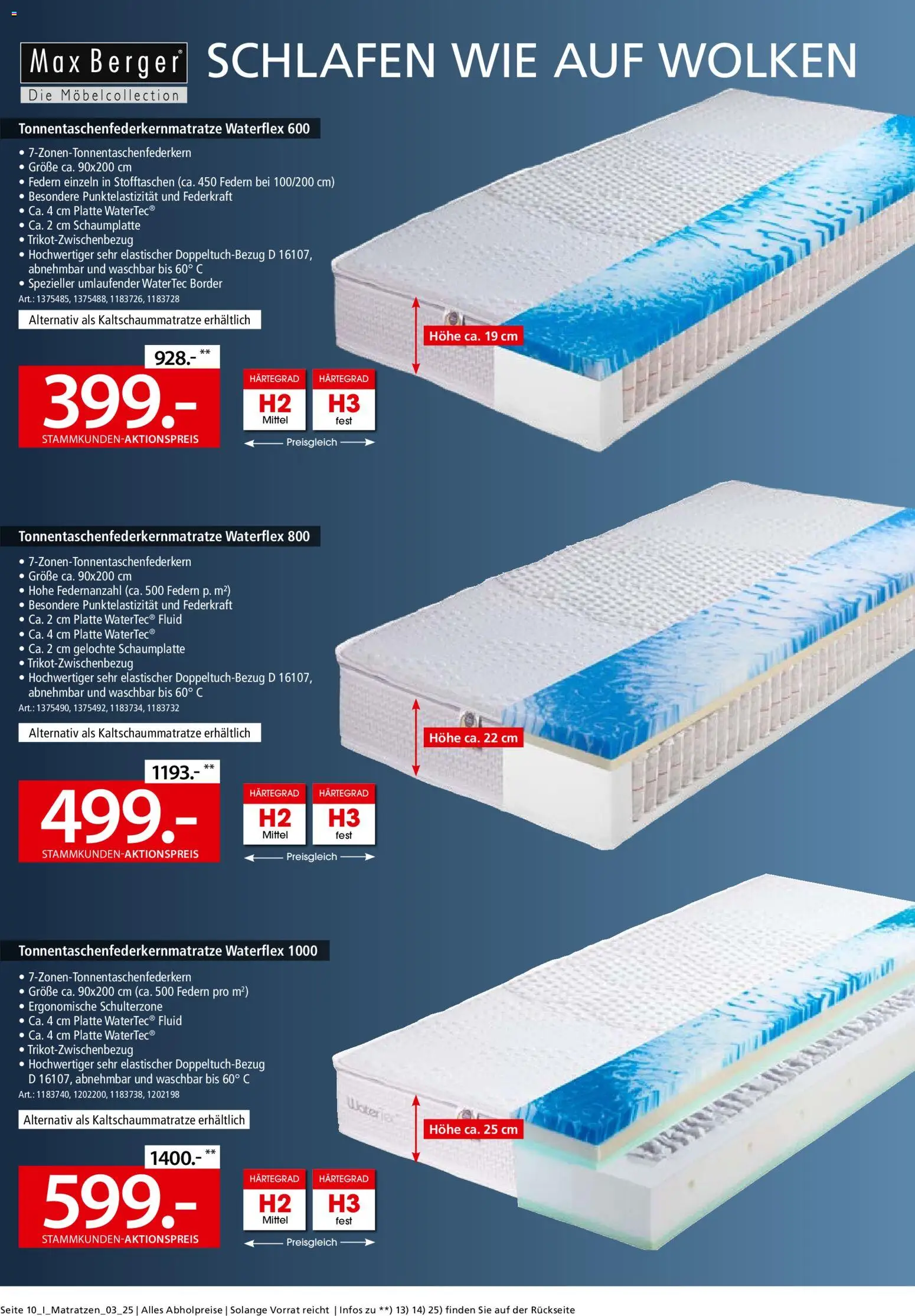 Zurbrüggen Matratzen-Spezial – gültig ab 15.11.2025 | Seite: 10