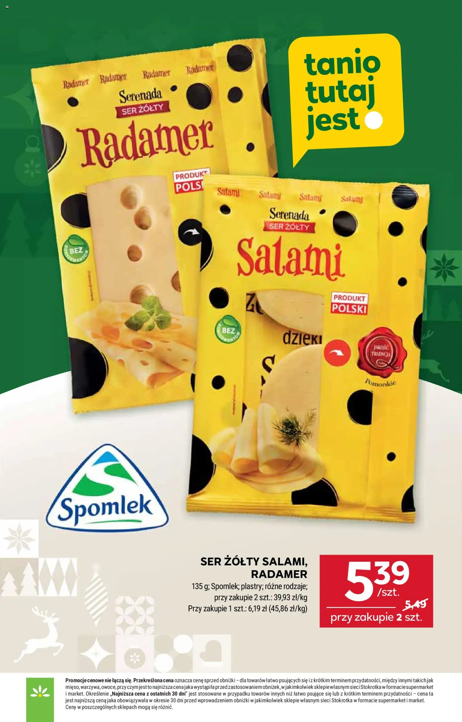 Stokrotka Black Friday od 27.11.2025 | Strona: 23 | Produkty: Ser żółty, Stokrotka, Ser, Salami