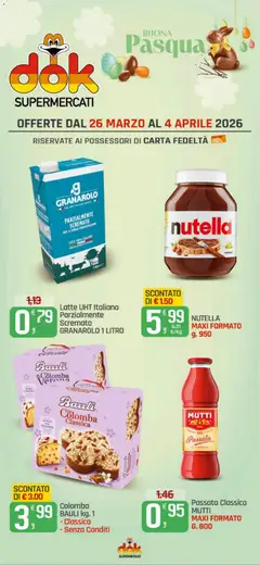 Anteprima del volantino DOK volantino Calabria valido a partire dal 26.03.2026