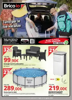 Anteprima del volantino Brico io Settingiano catalogo valido a partire dal 31.07.2025