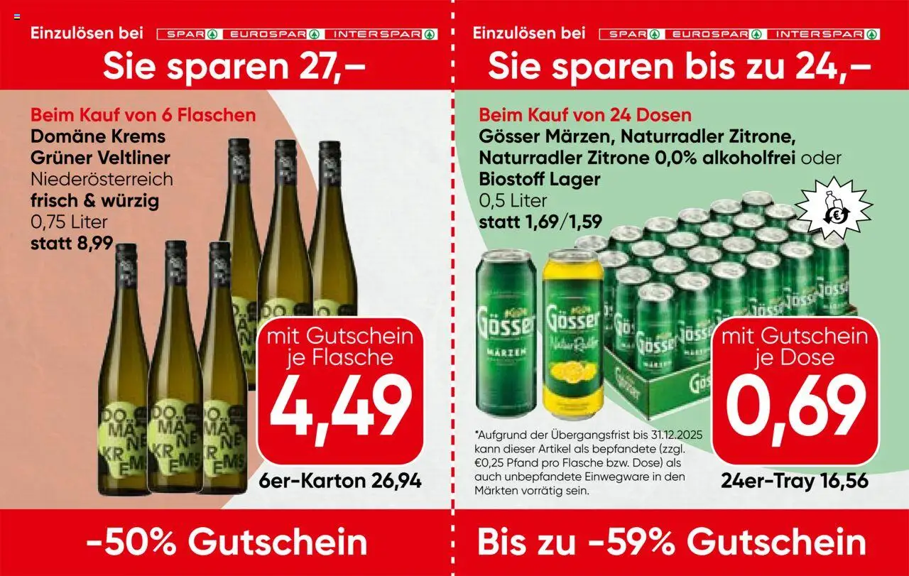 Spar Gutscheinheft - Tirol gültig ab 21.08.2025 | Seite: 10 | Produkte: Zitrone