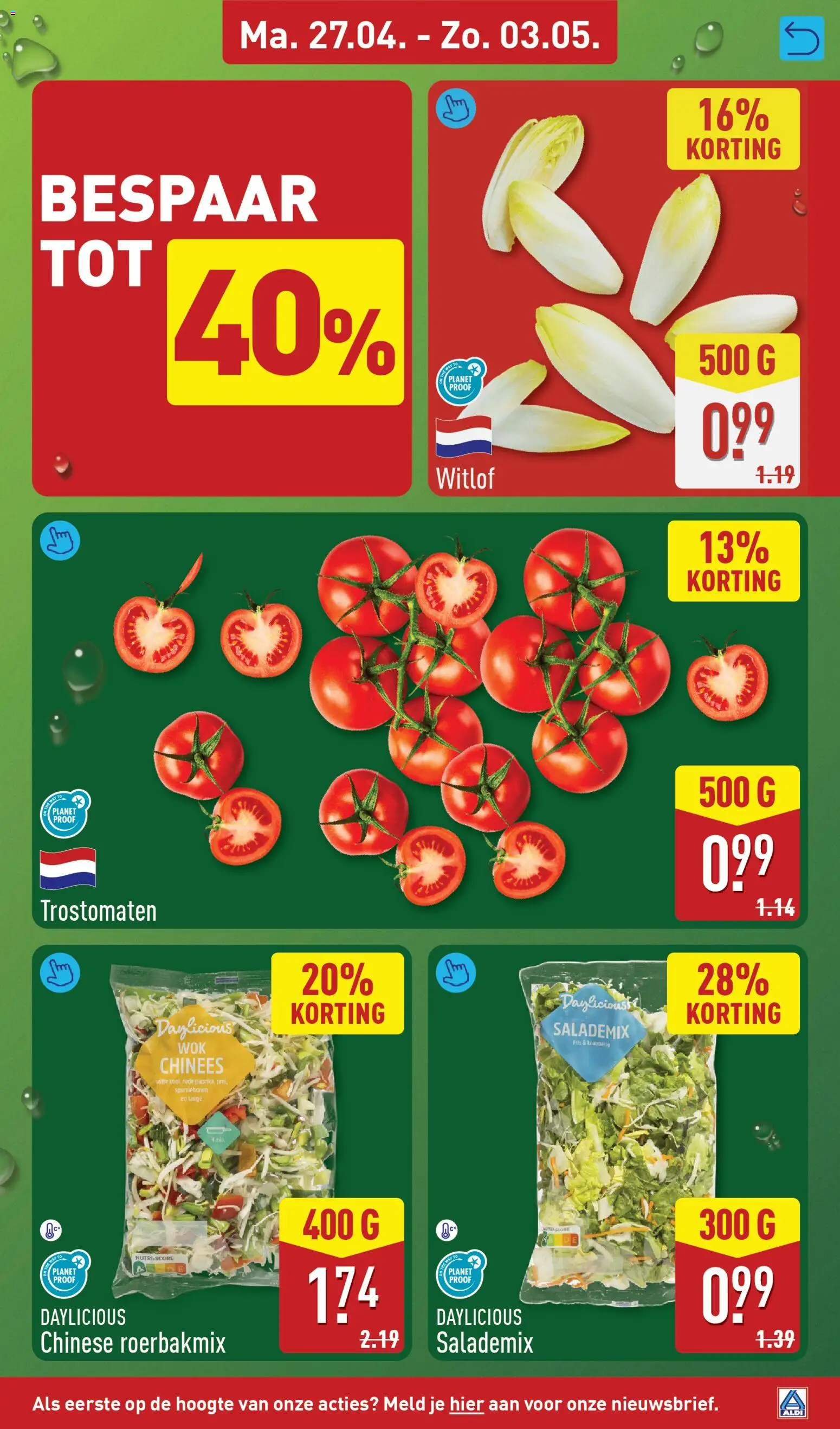 Nieuwe » Aldi folder voor Mei « is er! Ontdek geweldige aanbiedingen en bespaar. | Nederland