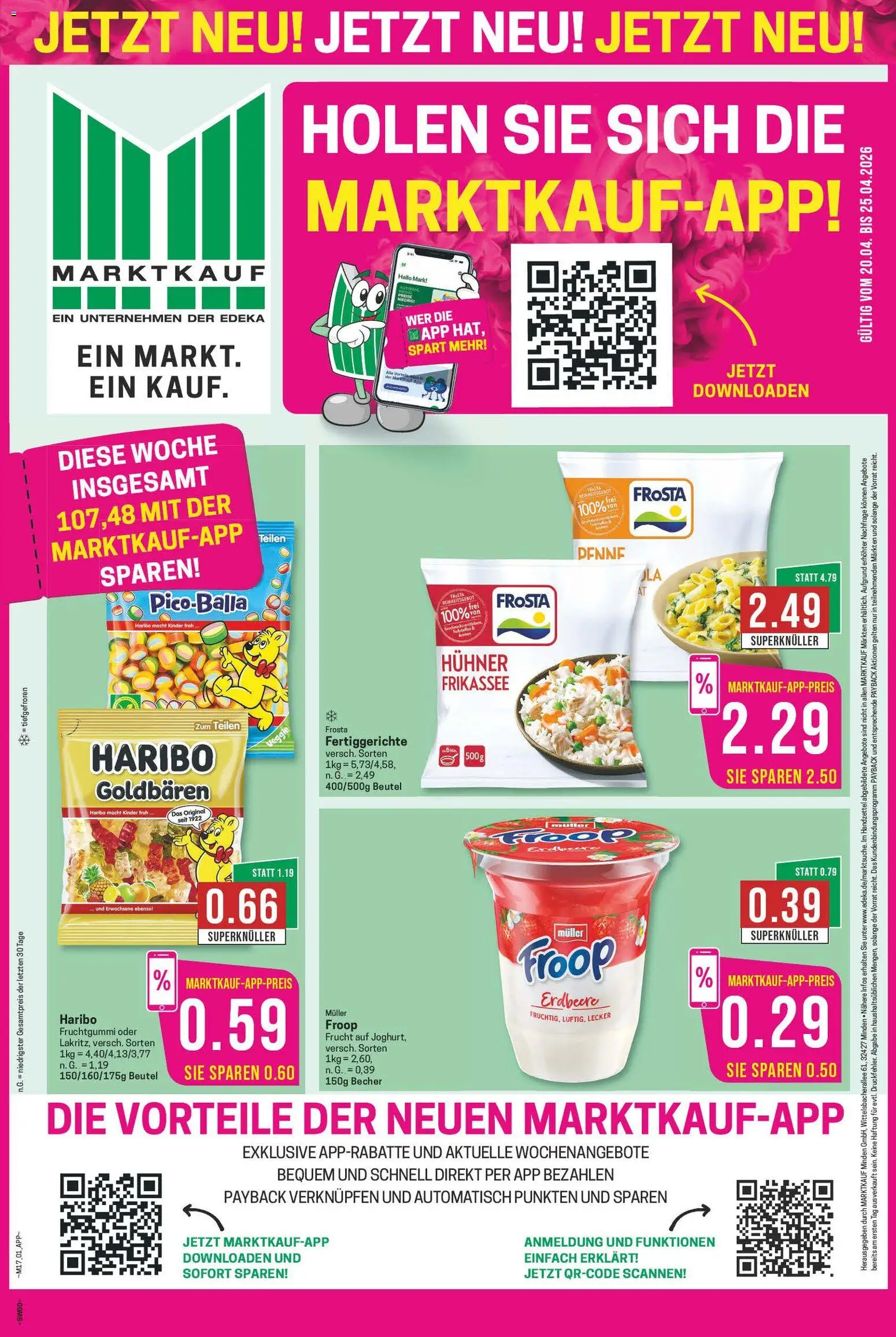 Marktkauf Prospekt 	 – gültig ab 20.04.2026 | Seite: 1