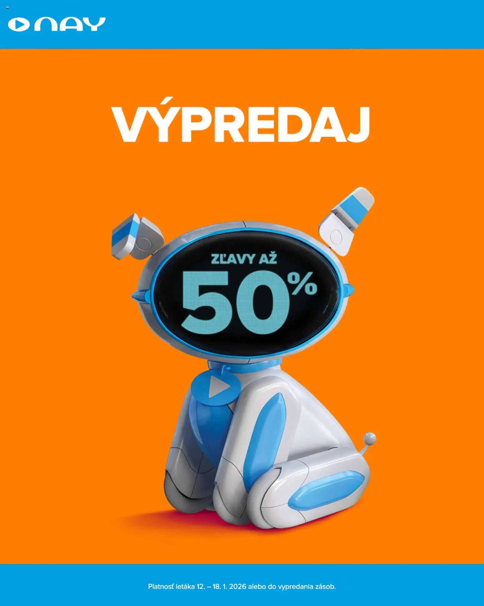 Nové NAY Elektrodom akcie – leták je platný od 12.01.2026 | Strana: 1