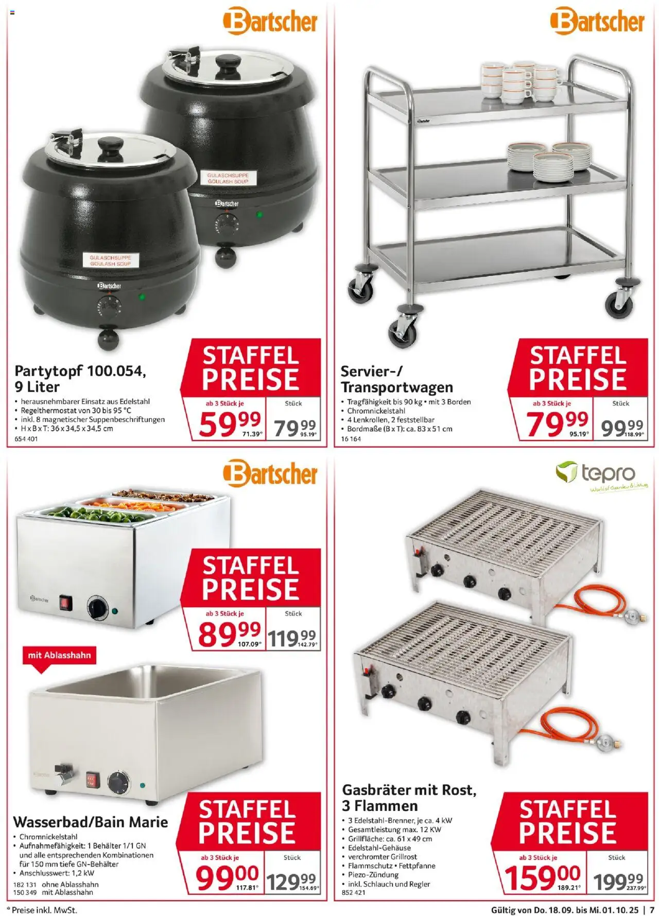 Selgros Staffelpreise – gültig ab 18.09.2025 | Seite: 7
