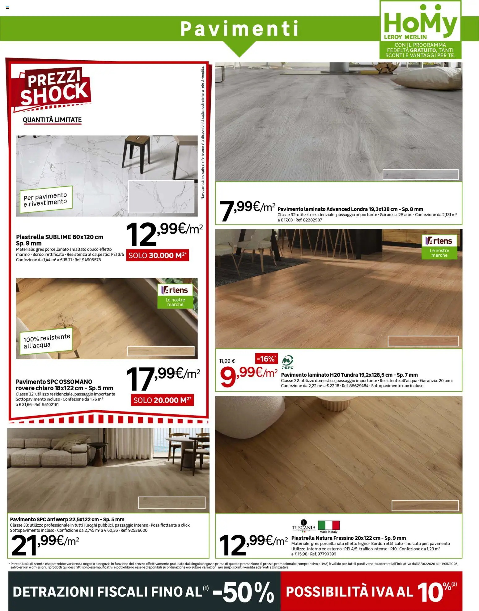 Volantino Leroy Merlin del 08.04.2026 | Pagina: 7 | Prodotti: Pavimento