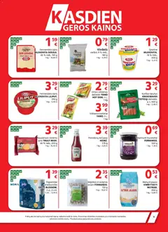 AIBE leidinys galioja nuo 18.12.2025 | Puslapis: 9 | Prekių: Fermentinis sūris, Vištienos, Varškė, Kečupas