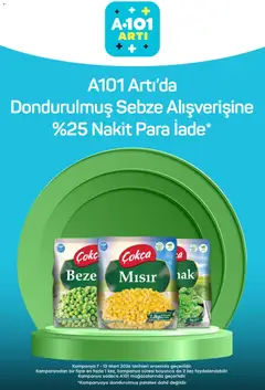 07.03.2026 tarihinden itibaren geçerli olan A101 kataloğu önizlemesi | Sayfa: 5 | Ürünler: Patates, Sebze, Mısır