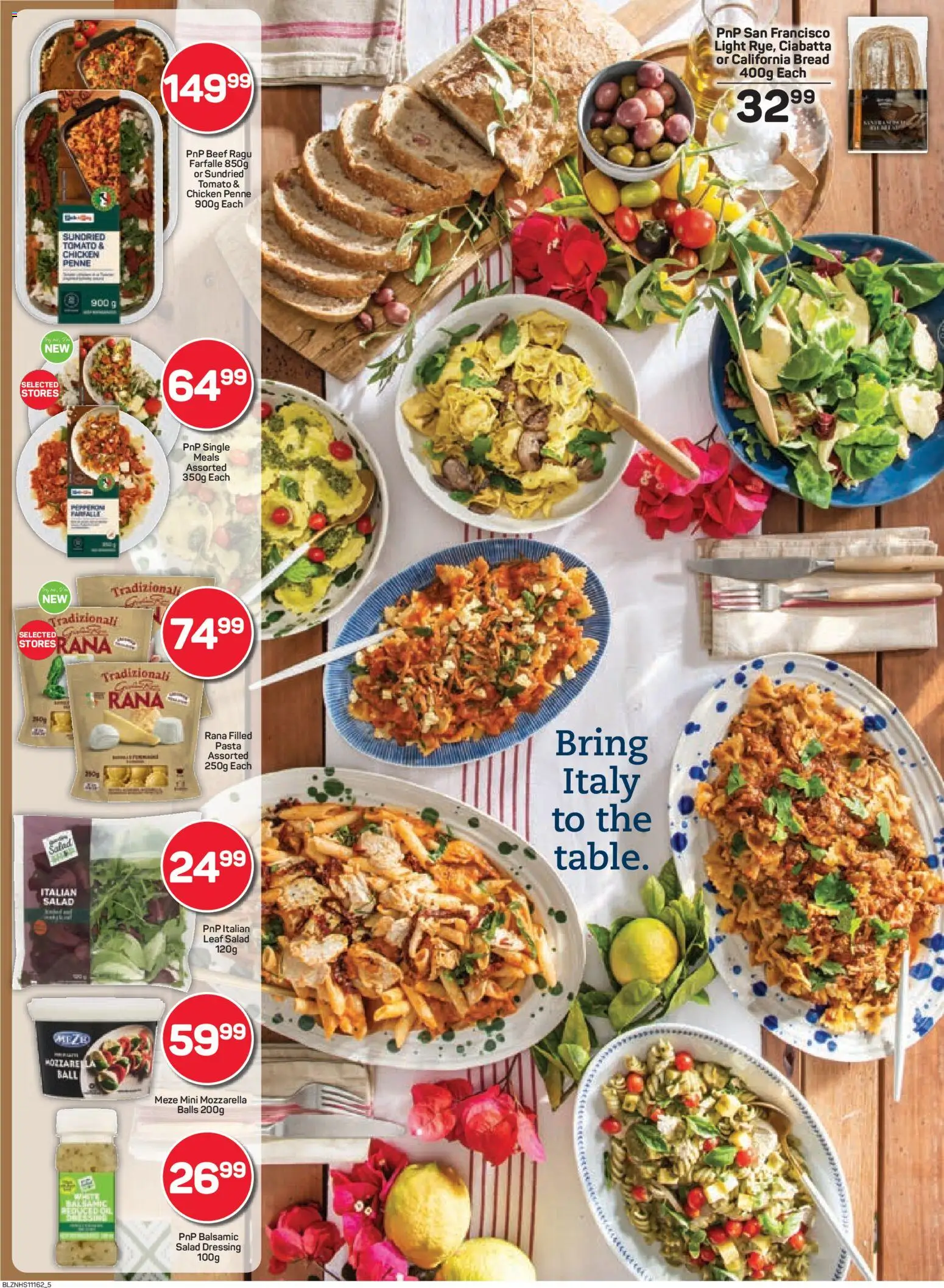 New Pick n Pay catalogue – valid from 24.11.2025 | Page: 5 | Products: Salad dressing, Chicken, Pasta, Dressing