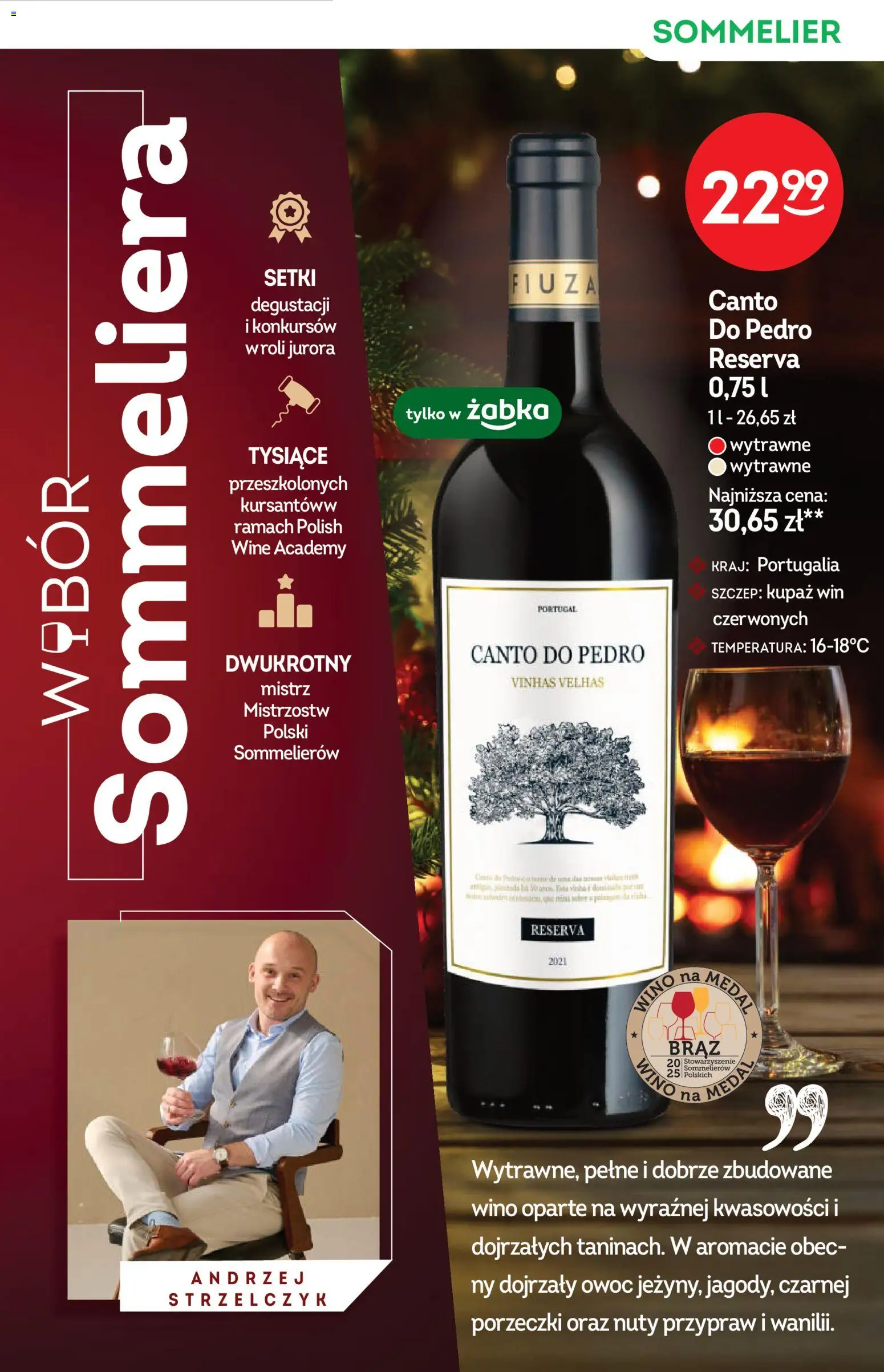 Żabka Gazetka - Katalog win od 10.12.2025 | Strona: 7 | Produkty: Wino