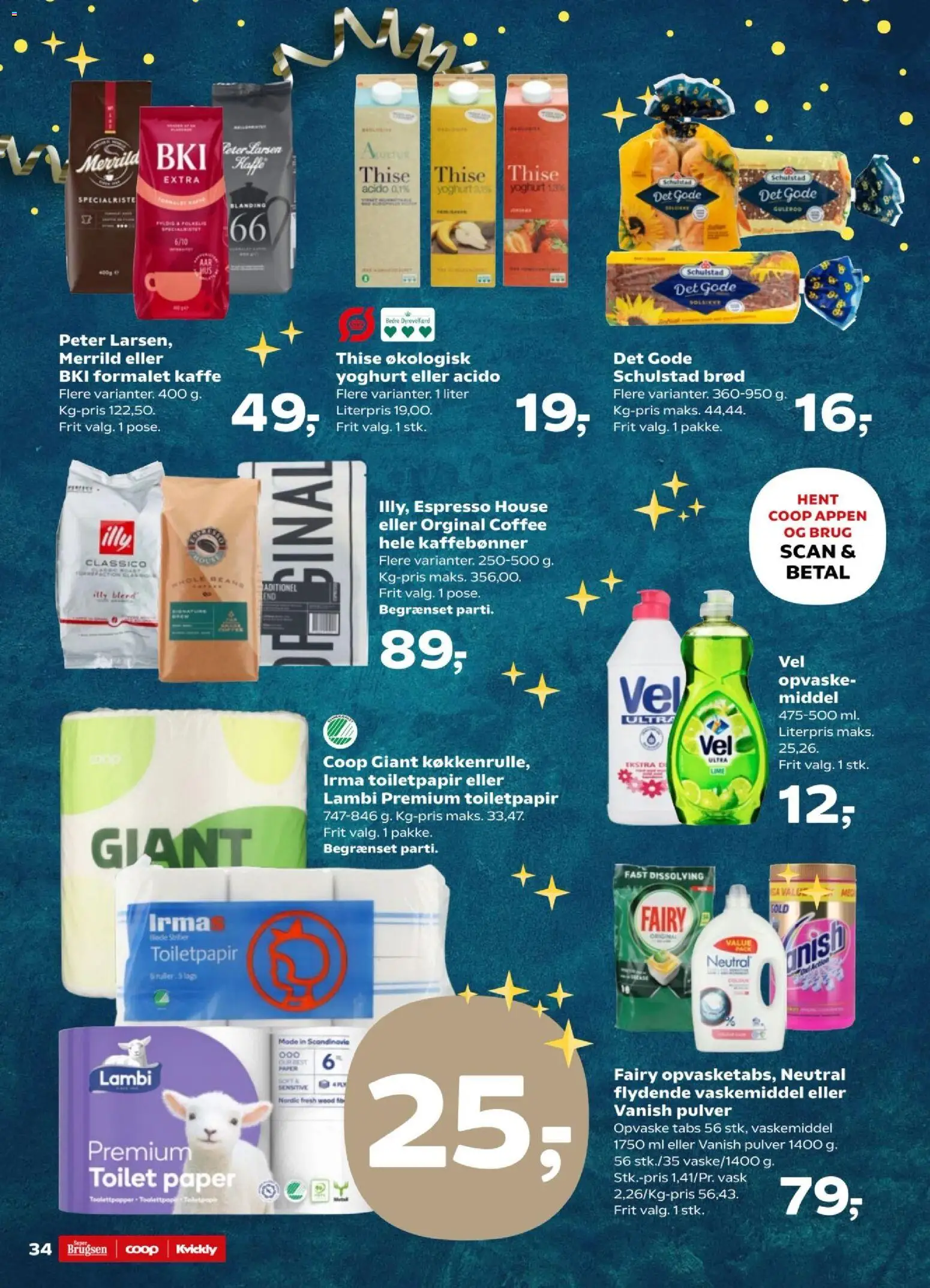 Super Brugsen tilbudsavis – gyldig fra 26.12.2025 | Side: 38 | Produkter: Yoghurt, Kaffe, Lime, Toilet