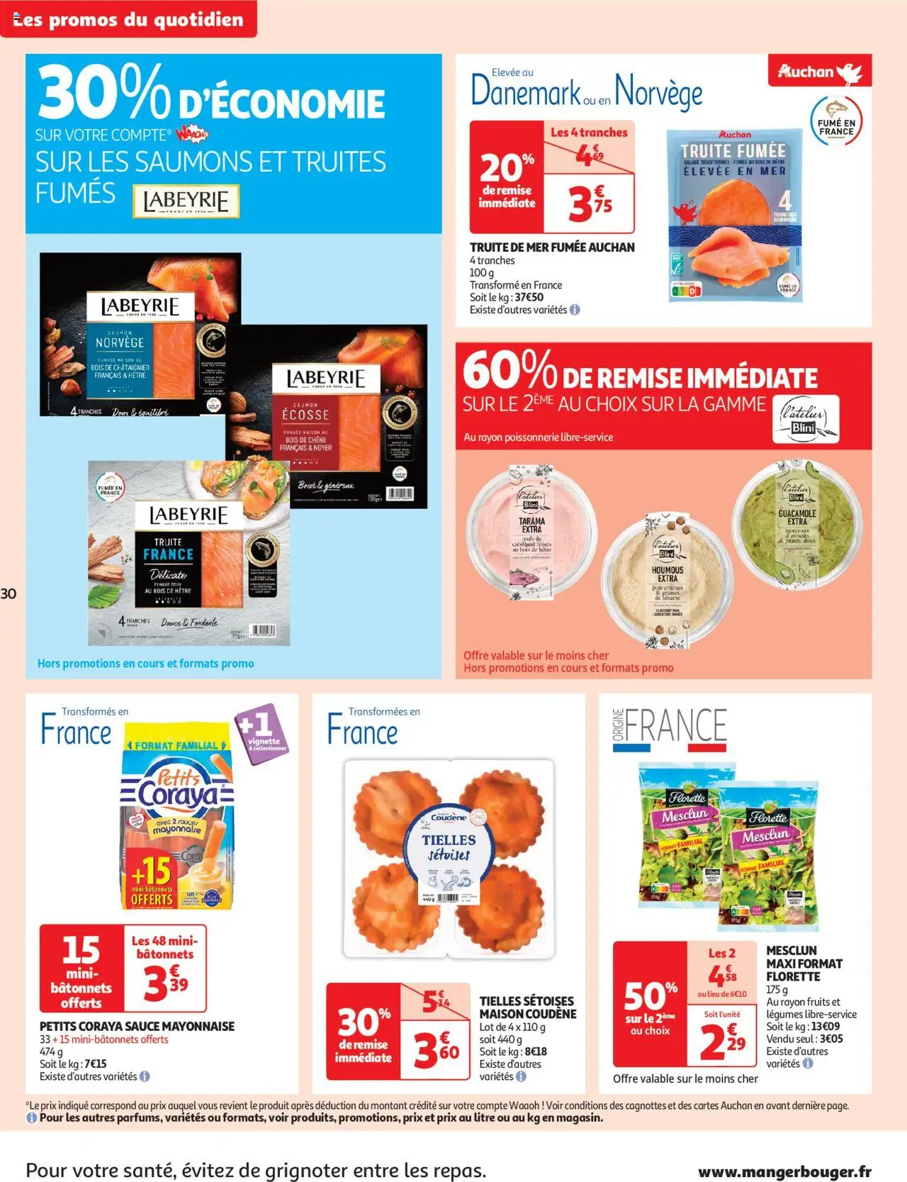  | Page: 30 | Produits: Avocats, Poissonnerie, Tarama, Piment