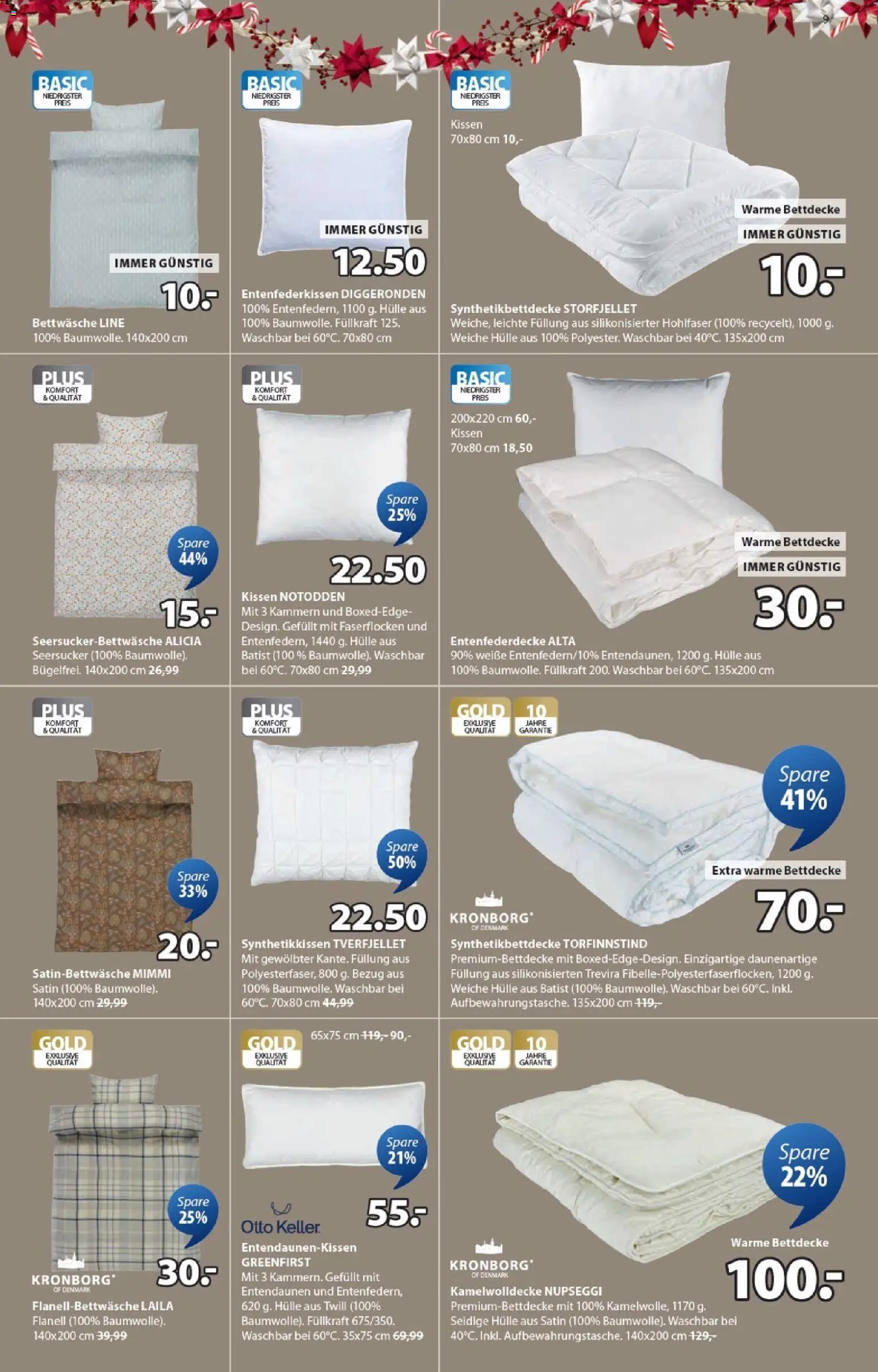 JYSK  Angebote gültig ab 27.10.2025 | Seite: 9 | Produkte: Hülle, Kissen
