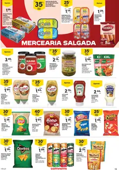 Pré-visualização BATATA FRITA LISA CAMPONESA LAY'S, Batata frita lisa camponesa Lay's EMB.: 150 G 9,27€/KG válido de 02.01.2026 | Página: 13