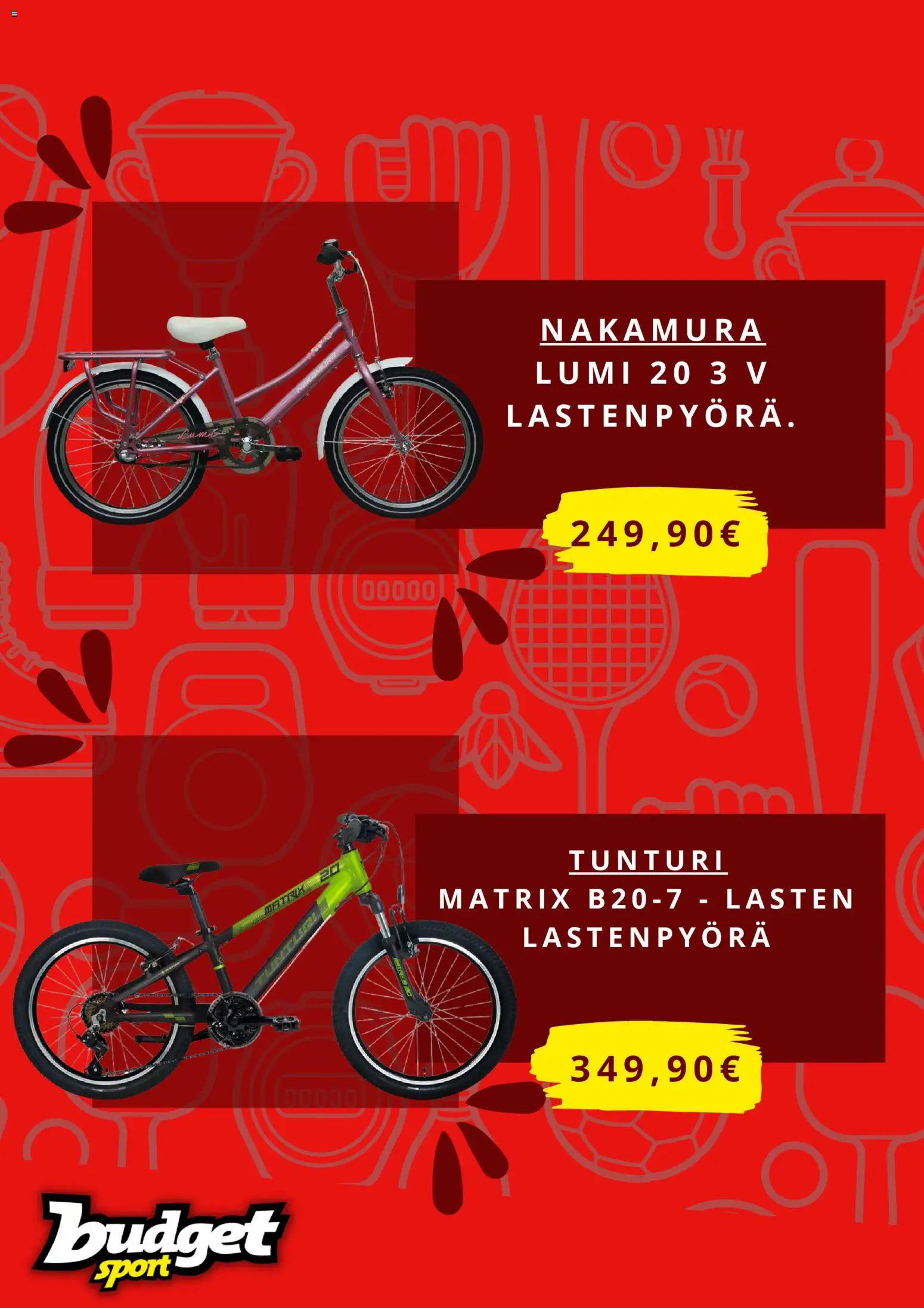 Budget Sport tarjoukset – voimassa 10.04.2026 alkaen | Sivu: 2