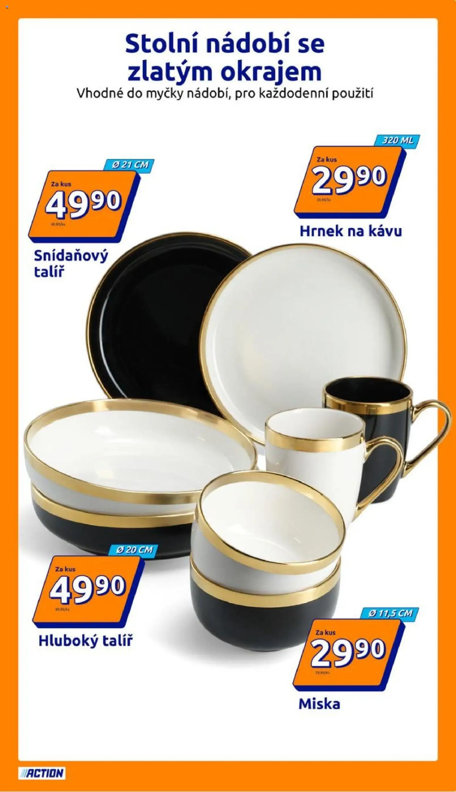 Action leták od 19.11.2025 | Strana: 9 | Produkty: Nádobí, Hrnek, Miska, Talíř