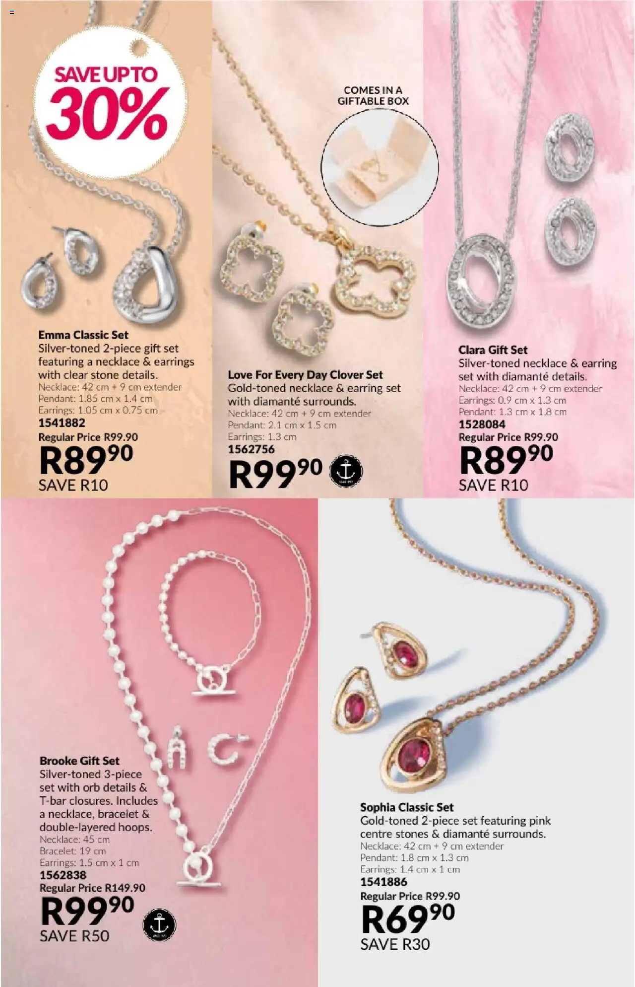 Avon - Hot Fashion Sale │ valid from 01.08.2025 | Page: 8 | Products: Earrings, Box