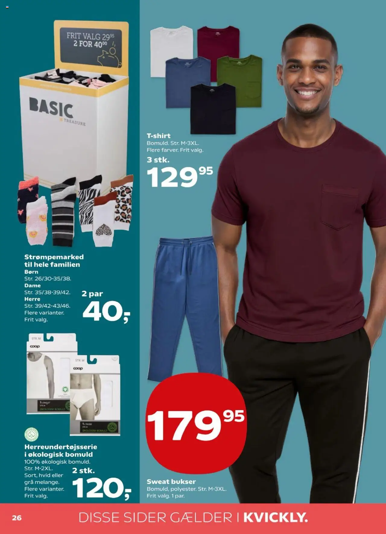 Kvickly tilbudsavis – gyldig fra 12.09.2025 | Side: 30 | Produkter: Bukser