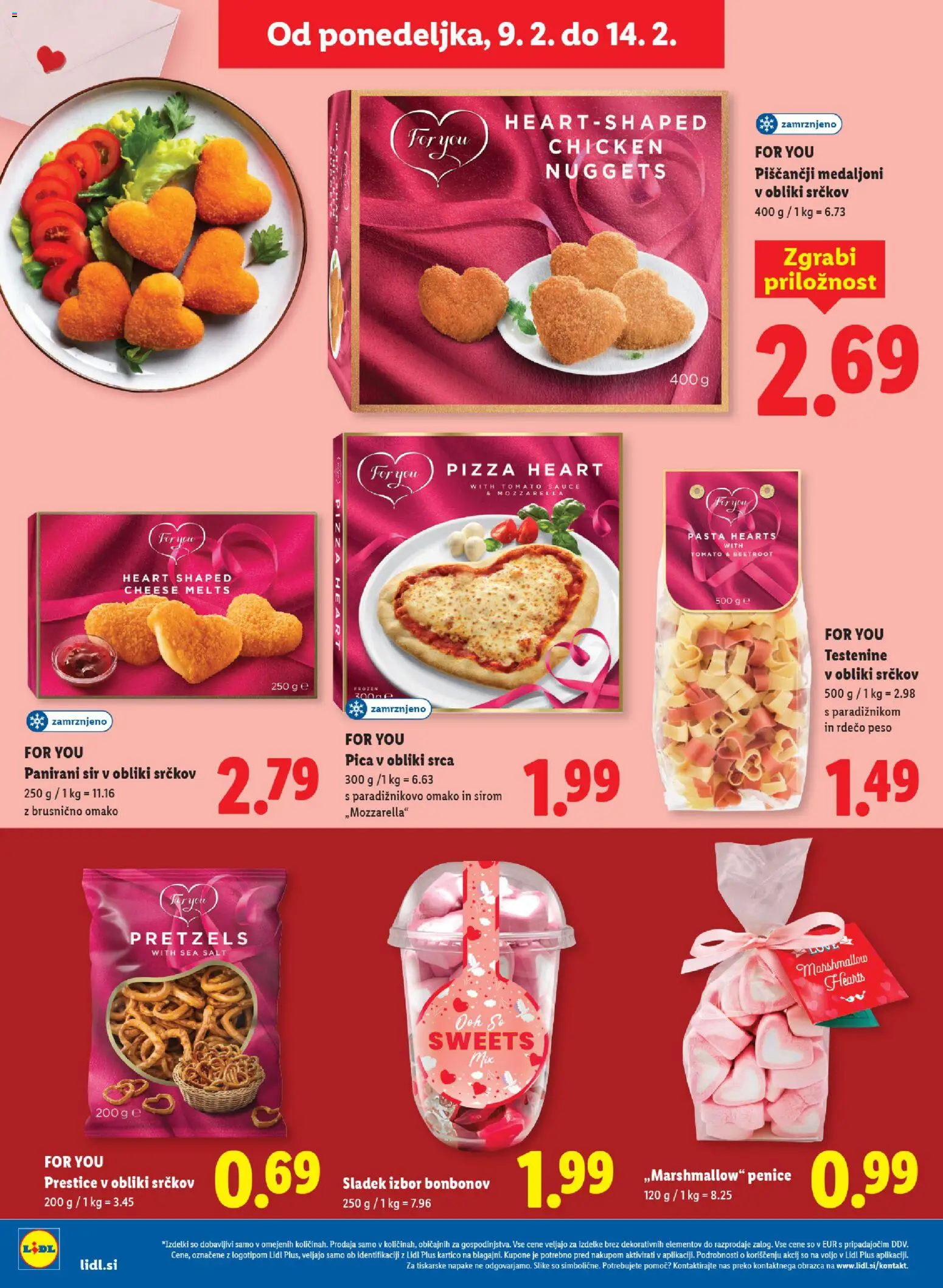 Novi Lidl katalog ponudbe – veljaven od 05.02.2026 | Stran: 34 | Izdelki: Sir, Pica, Testenine