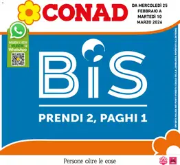 Anteprima del volantino Conad Lombardia catalogo valido a partire dal 25.02.2026