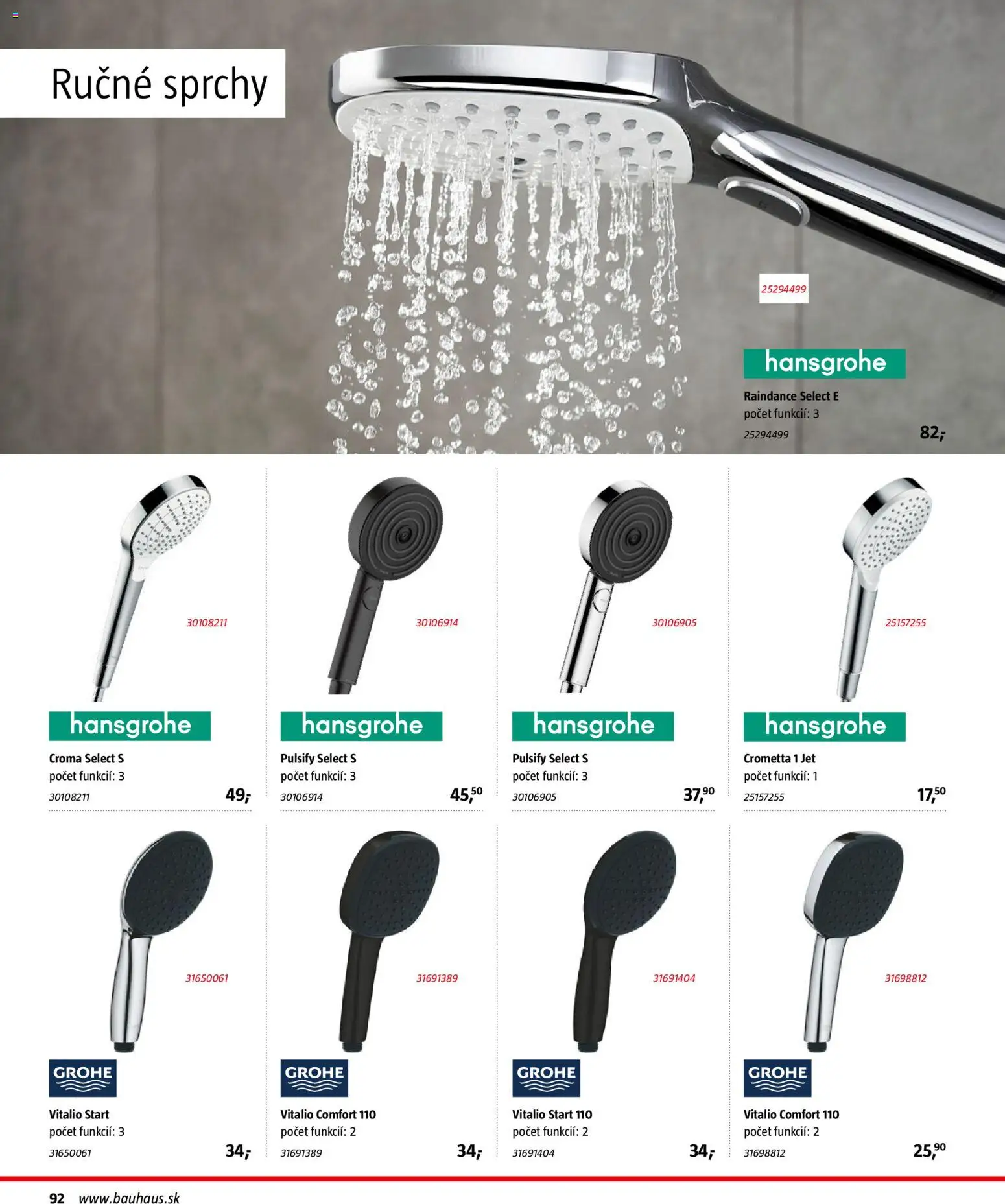 Nové Bauhaus akcie – leták je platný od 15.12.2025 | Strana: 92