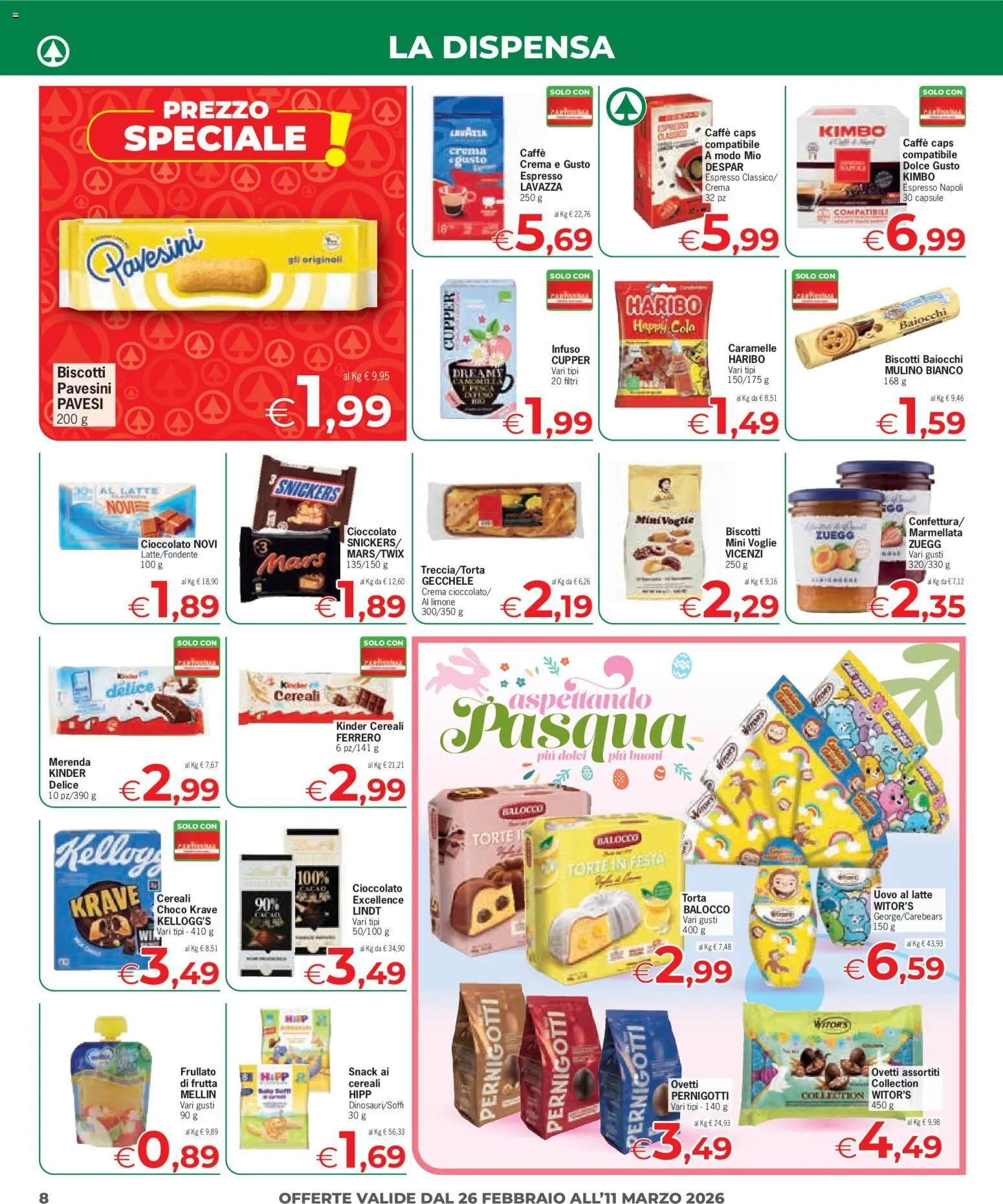 Volantino Despar del 26.02.2026 | Pagina: 8